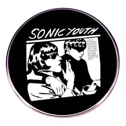Sonic Youth音速青年胸针摇滚乐队朋克音乐别针胸章金属合金徽章