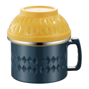 304不锈钢饭盒方便携带保温上班族食堂打饭小学生分隔型 饭缸双层