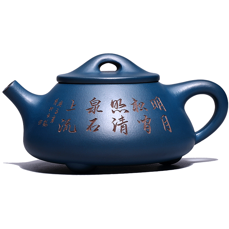 宜兴纯手工茶壶原矿绿泥家用套装