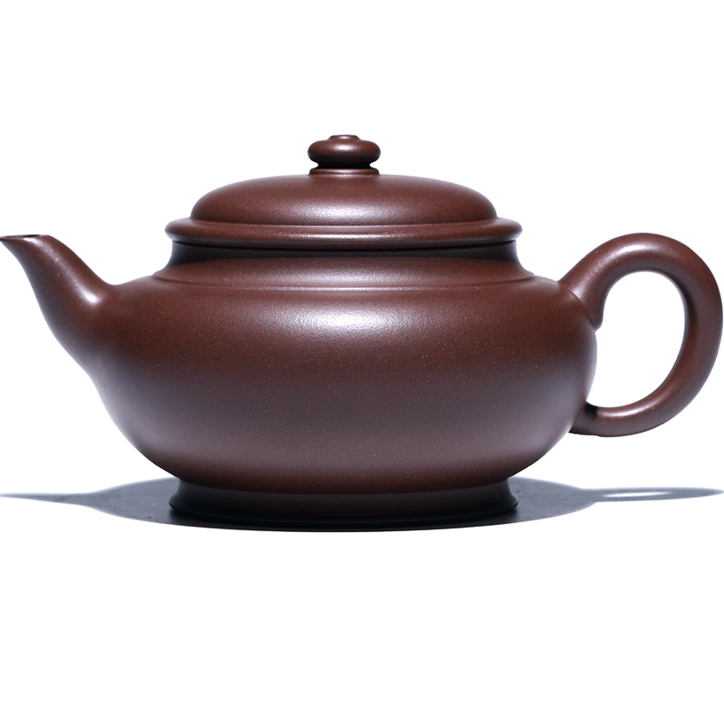 宜兴原矿紫砂壶纯手工泡茶壶家用功夫茶具套装国工老紫泥蕴古壶