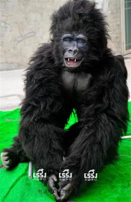 仿真动物表演服装大猩猩表演服仿真动物猩猩衣服厂家