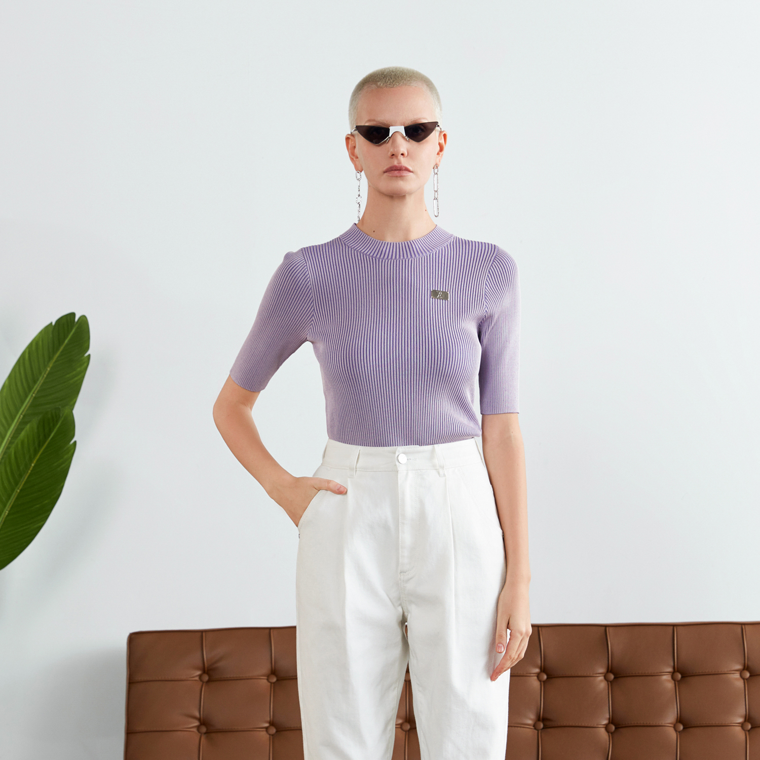 轻奢时尚修身通勤打底衫