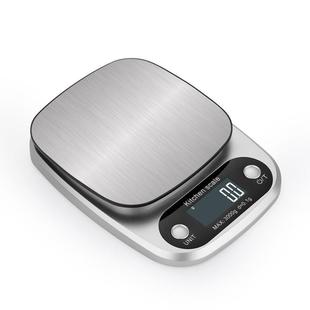 0.1克双精度烘焙不锈钢家用电子称 厨房电子秤食物称便携式