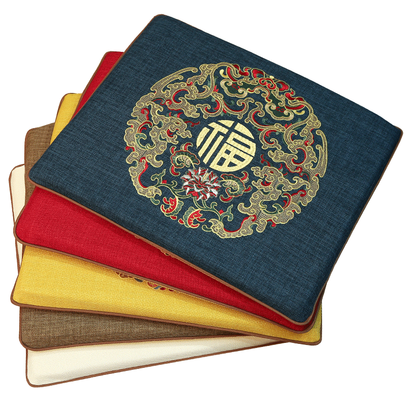 中式福字结婚喜庆红木沙发夏凉餐椅坐垫皇宫圈茶椅太师椅垫定做垫