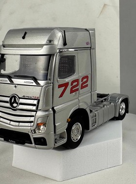 lMC33-01231：50奔驰开门拖头运输合金卡车模型Actros 722可批发