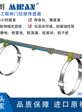 米朗MKDC水利工程闸门开度位移传感器磁致伸缩开度位移传感器油缸
