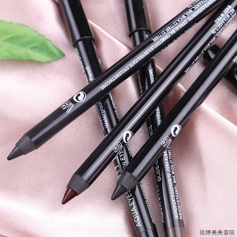 烟熏眼线胶笔r铅笔防水不晕染正品棕色黑色眼线笔女持久新伪素丝