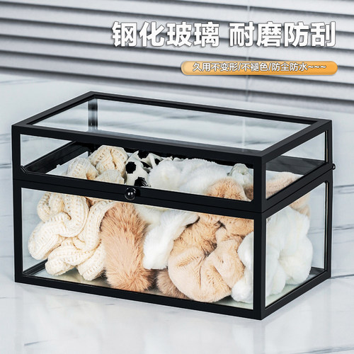 玻璃发饰头绳轻奢收纳盒