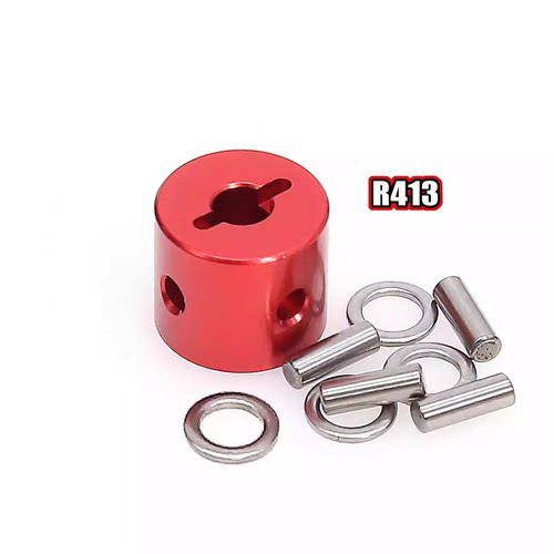 田宫 TAMIYA RC配件 WR/GF/G6系列 xv02pro锁铝合金直轴器 R412