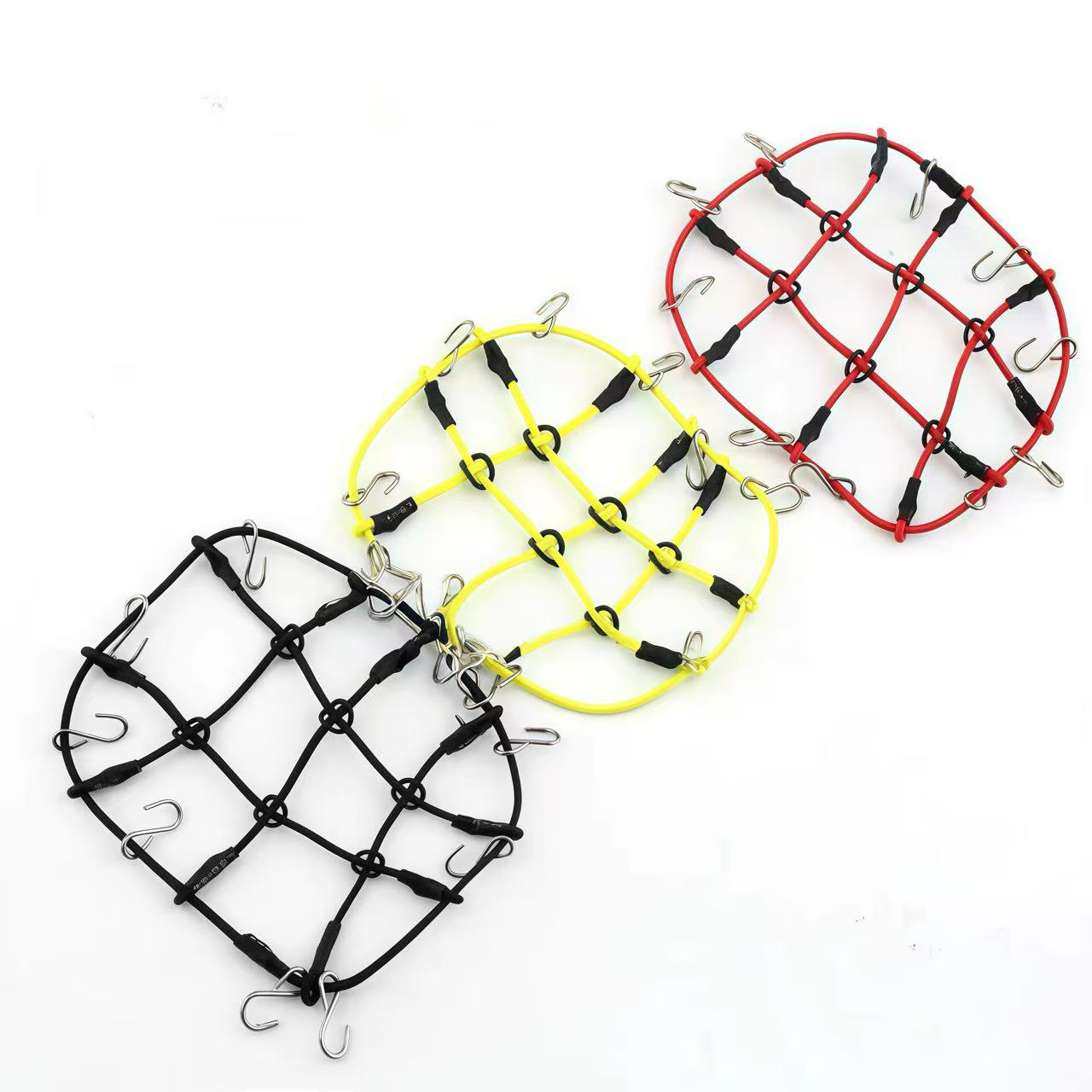 1/18 1/24TRX4M SCX24 小米吉姆尼装饰心情件 网兜车顶弹性行李网