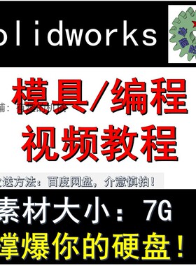 Solidworks 软件模具设计和编程视频教程
