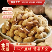 花生奶油蒜香味下酒菜花生米带壳零食散装 坚果代发干果五香花生