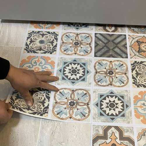 卫生间浴室地面防水地贴防滑墙贴