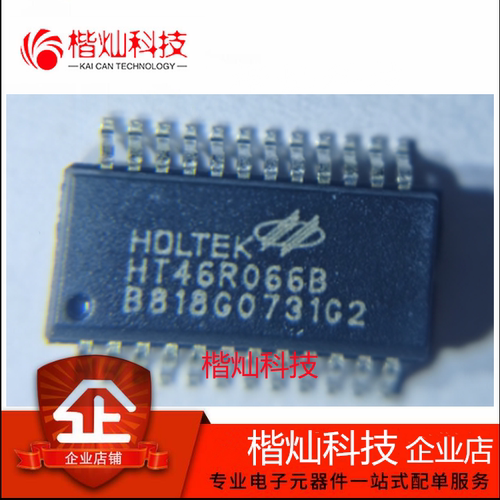 原装 正品 HT46R066B 贴片SSOP-24 增强A/D型八位OTP单片机芯片