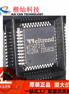 全新原装 WT56F216-RG44AWT LQFP-44 微控制器芯片IC 单片机MCU