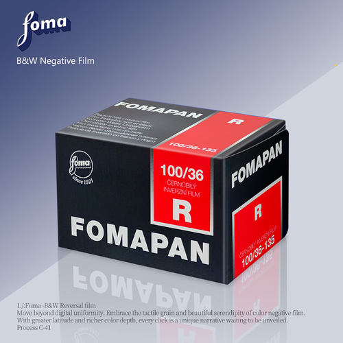 捷克Fomapan福马反转片100R黑白负片400/200/100 东欧风格菲林