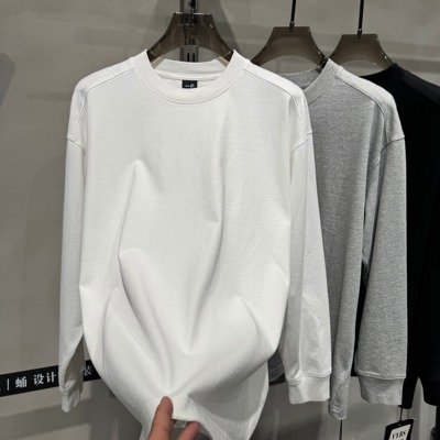 高克重磅工艺立体裁剪简约长袖