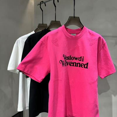 轻奢潮牌重磅纯棉水洗烧花短袖