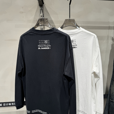 字母印花宽松百搭时尚休闲长袖男