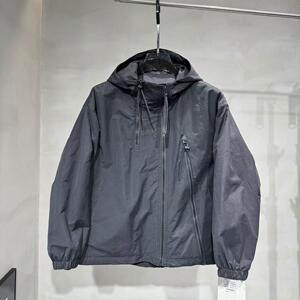 M先生潮牌轻奢冬季拉链设计加棉外套男士宽松冲锋衣百搭连帽棉衣