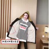 冬季 孕后期羽绒棉服潮R妈冬装 外套外 加绒孕妇棉衣秋冬款 2021新款