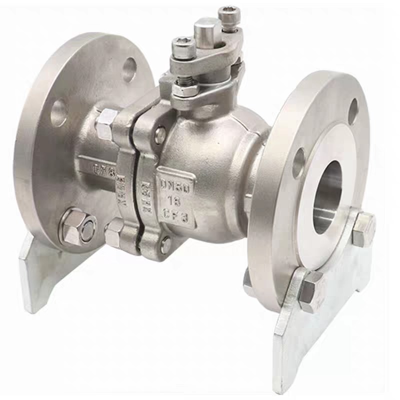 用用201/316L不锈钢手动法兰球阀Q41F D DN25 65 80 100 3寸4寸