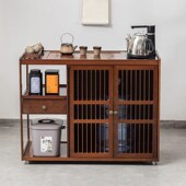 移动功夫茶桌家用茶车客s厅全自动烧水壶泡茶一体茶几阳台茶具茶