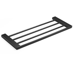 不锈钢黑色毛巾架卫生间置物架壁挂厕所浴室卫浴五金挂件套装厂家