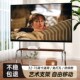 可移动电视柜带轮推车落地显示y器一体挂架简约客厅办公电视机支