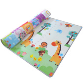 宝宝爬行垫加厚婴儿童客厅爬w爬垫可折叠超大号安全无味小孩地垫