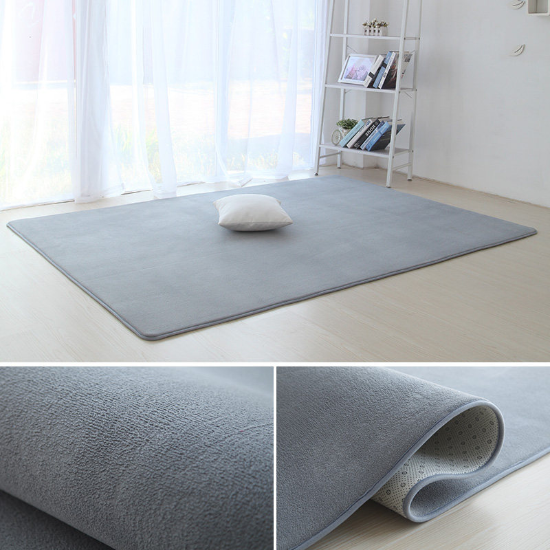 北欧小地毯客厅茶几毛毯卧室满铺B可爱房间易打理床边短毛垫子地