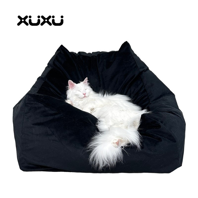 轻奢风宠物豆袋沙发猫窝狗窝耐抓耐磨可拆洗