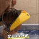 儿童洗头挡水帽婴幼儿洗发防水护耳E朵帽子宝宝洗头神器洗澡洗发