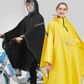 自行车雨衣男女骑行成人电动单人单F车学生初高中生山地车专用雨