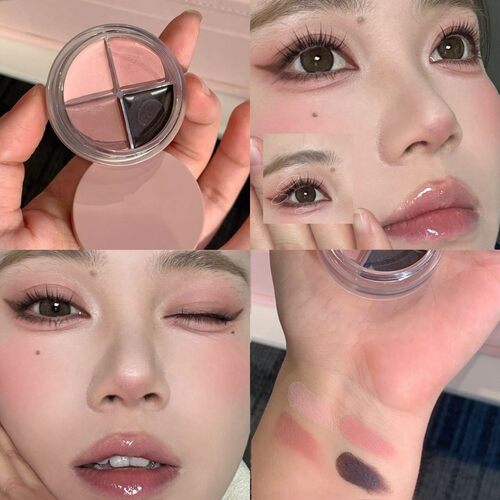 星眸雾绒持妆眼线膏自然勾勒不易晕染高光提亮卧蚕眼影HERORANGE