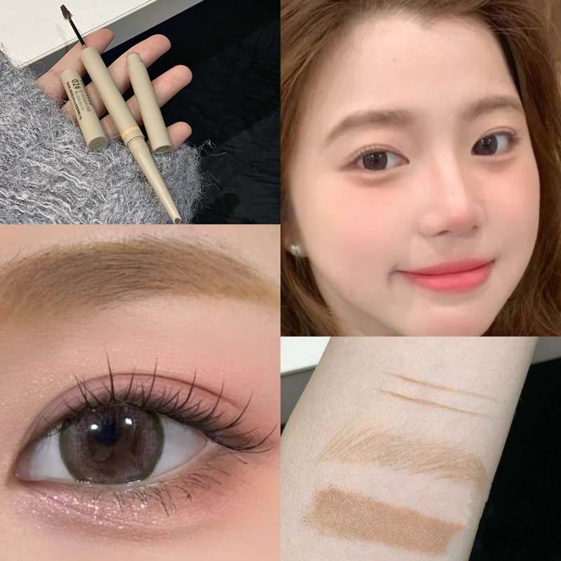 自然野生眉云朵双头眉笔染眉膏二合一持妆显色立体眉笔HERORANGE