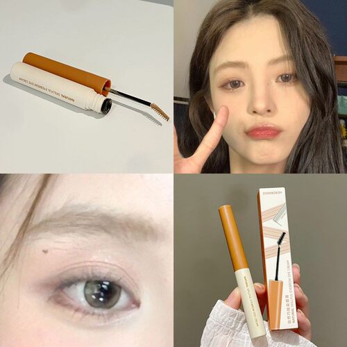 自然巧绘染眉膏极细持久定型防水防汗不易晕染自然显色HERORANGE~