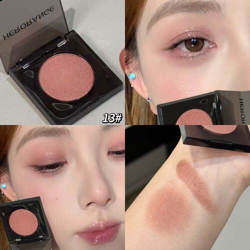 梦彩单色眼影珠光爆闪亮晶晶细腻不飞易粉提亮卧蚕高光HERORANGE~