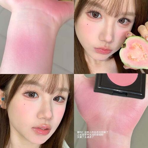 轻吻颊间柔光腮红膏自然哑光显白提气色持妆土豆泥腮红HERORANGE