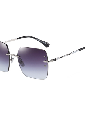 墨镜偏光时尚风圆脸显瘦太阳眼镜