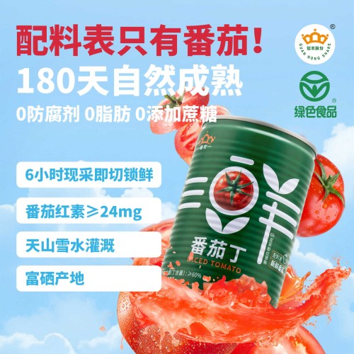 2025新产冠农番茄丁绿色食品