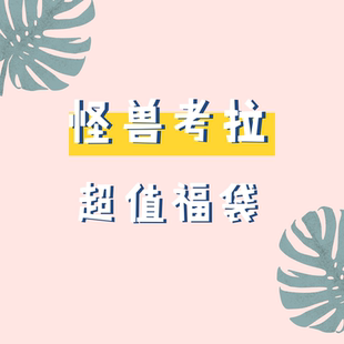 【每单限一份 随单发】怪兽考拉常温超值随机福袋100g+