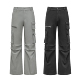 Erole 直筒微喇cleanfit口袋长裤 24aw碳磨活页多形态战术工装 裤