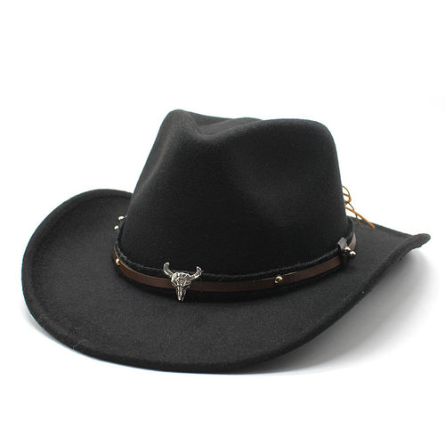 西部牛仔帽男女弯檐帽CowboyHat