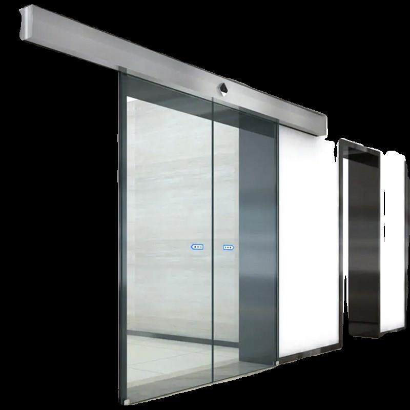 南通办公室感应门自动门机组自动平移门电动玻璃门轨道自动平移门