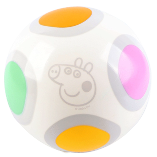 小猪佩奇儿童皮球篮球哈哈球一岁婴幼儿拍拍球宝宝手抓球玩具球类