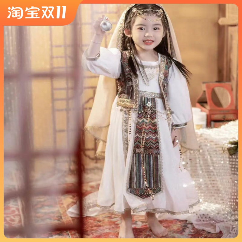 【官方推荐】送头纱异域连衣裙