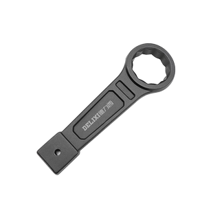 德力西重型敲击扳手直柄单头工业级开口梅花扳手24/30/4146/50/65