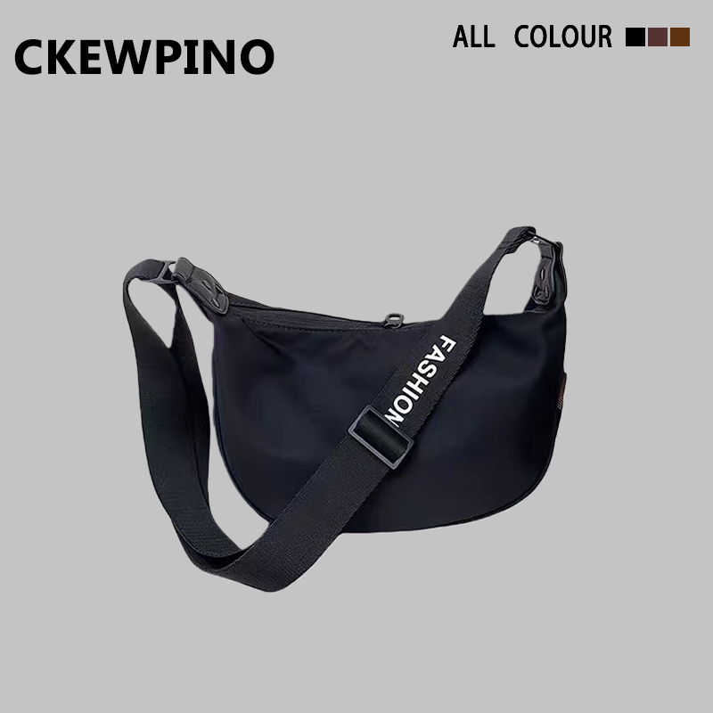 CK包包女士2025新款潮大容量饺子包百搭运动单肩斜挎包