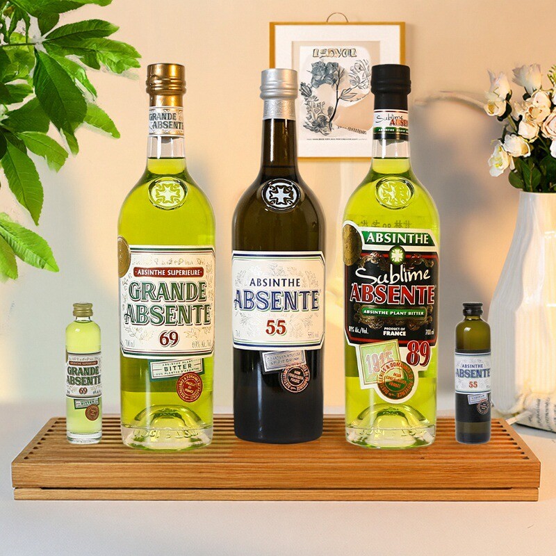 艾梵ABSENTE原瓶进口法国普罗旺斯利口酒调酒基酒 69度苦艾酒